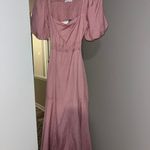 ASTR Angeles Puff Sleeve Cutout Dress Photo 2