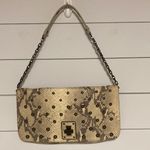 Rafe New York Snakeskin & Metal Stud Purse/Clutch Gray Photo 0