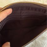 Coach Brown Double Zipper Wristlet with Card Slot Photo 9