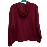  Burgundy Nike Cowl Neck Hoodie with Gold Logo Photo 2