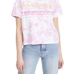 Love Shack Fancy New calix tee in lime pop Photo 0