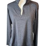 REI gray half zip long sleeve shirt hiking Gorpcore activewear athletic Size XL Photo 0