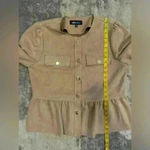 Alice Blue Women’s Brown  Button Down Jacket Photo 5