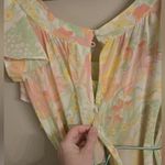 Gorgeous VINTAGE Marshall Fields‎ Dress / Robe Yellow Size M Photo 2