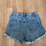 Wild Fable  Shorts Denim High-Rise Distressed Photo 2