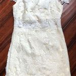 Romeo + Juliet Couture White Lace Dress Photo 0