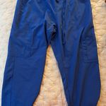 Women’s Blue Cargo Scrub Pants Size M Photo 0