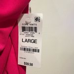 INC INTERNATIONAL CONCEPTS JAZZY PINK BLING RING SPAGHETTI STRAP CRISS CROSS TOP Size L Photo 5