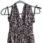 Diane Von Furstenberg  Ruched Silk Halter‎ Mini Dress Sz 10 Photo 3
