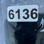 Bryn Walker Linen Skirt Womens Small Black Elastic Waist Made in USA Tulip Hem Photo 9