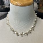 Vintage 50's Mid Century freshwater pearl necklace Dainty Antique Photo 0