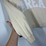 Flaw Marea by Liz Joy Crewneck Sweatshirt Size XS White Photo 6