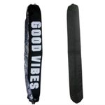 PINK - Victoria's Secret PINK Victoria’s Secret Beach Sling Bag Black & White 'Good Vibes' Cooler Bag Photo 1