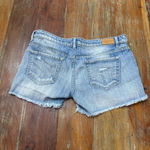 Aeropostale  Blue Distressed Jean Shorts Size 10 Women’s Summer Denim Photo 5
