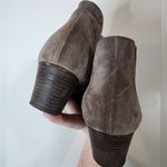 Aquatalia  Brown Suede Leather Fallyn Zip Western Bohemian Fall Women 6.5 Booties Photo 5