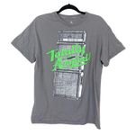 Audio Council Unisex M Gray‎ Graphic Short Sleeve T Shirt 'Totally Amped' Gray Size M Photo 0