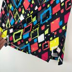 Pro Tour Womens Athletic Golf Tennis Skirt Sz Small Abstract Geometric Print Black Photo 4
