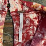 Free People  Heartbeats Floral Boho Long Sleeve Jersey Mini Dress - Sz S 💛🎀 Photo 11