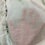 We The Free  White Flowy Cotton Button Down Cool Meadow Boho Top Photo 12