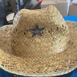 Woven Straw Hat Tan Photo 0