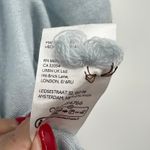 Anthropologie  Maeve Puff Sleeve 100% Cashmere Cardi Sweater blue medium or small Photo 4