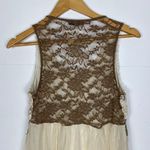 Ryu Dress size Medium Lace Back Crochet Sequin Tulle Swiss Dot Cottagecore Photo 3