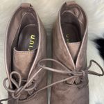 Unisa   Color Tan Wedge Boots Lace Up Faux Suede Rubber Sole Size 10 NWOT Photo 15