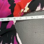 Trina Turk Women's Hana Dress Indigo Size 6 Floral Bright Black Pink Party Photo 12