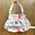 Painted suede summer bag made in Italy Photo 10