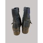 Bandolino Womens Black Leather Mid-Heel Ankle Boots Size 7.5M Photo 3