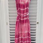 Bella Dahl Pink Tie Dye Maxi Sundress Photo 4
