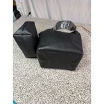 Anthropologie  Women's Black Leather Hobo Shoulder Bag Photo 3