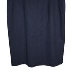 Anne Klein Women's 10 Black Houndstooth Neck Lined Sheath Dress Photo 4