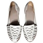 Nisolo Hurache Sandal Size 7 in Bone Cream Leather Flat Photo 3