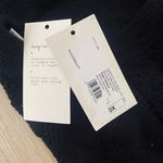 A New Day Women's Long Sleeve Maxi Pointelle Dress - Black Photo 7