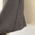 Lululemon All Tied Up Tank Size 6 Black White Striped Open Back Yoga Gym Photo 2