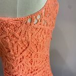 Lilly Pulitzer  Neon Orange Crochet Lace Jaimie Shift Sheath Dress Jamie Size S Photo 4