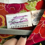 Kathie Lee Collection Vintage  | Floral Sheath Midi Dress Size 12 Large L Photo 4