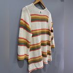 O'Neill O’Neill Striped Woven Sweater Dress Size M EUC Photo 5