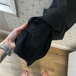 Aerie  Offline Exercise Dress Black Cross Back Photo 9