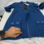 NWT Piper & Blue large junior toggle button down zipper carcoat sweater dress Size undefined Photo 11