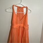 Guess Twisted Tank Handkerchief Hem Dress Coral Peach 6 Photo 2