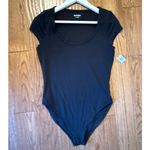 Old Navy  black NWT scoop neck bodysuit size small Photo 2