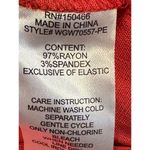 Market & Spruce Neriah Smocked A Line Dress Coral/Red XSP Photo 13