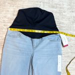 Isabel Maternity Womens 10 Light Blue Skinny Jeans Over the Belly Stretch pocket Size undefined Photo 1