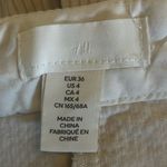 H&M  Beige Cream Corduroy Flare Pants Size 4 Photo 8