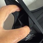 NWT UpWest Black Henley One Piece Bathing Suit Snaps High Cut Scoop Back Medium Photo 6