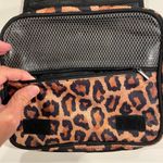 Travel Toiletry Hanging Cosmetic MakeUp Bag Leopard Print Med Accessories Unfold Brown Photo 9