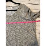 Lounge The Muses  Loungewear Long Sleeve Tee Grey Polka dot Cotton Blend Photo 6