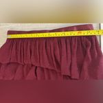 Brooks Brothers  Embroidered Dot Flowy Chiffon A-line Skirt Office Party SIZE 4 Photo 2